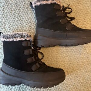Women's Black Winter Boots